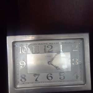 Alfred Dunhill Paris table clock circa 1930's